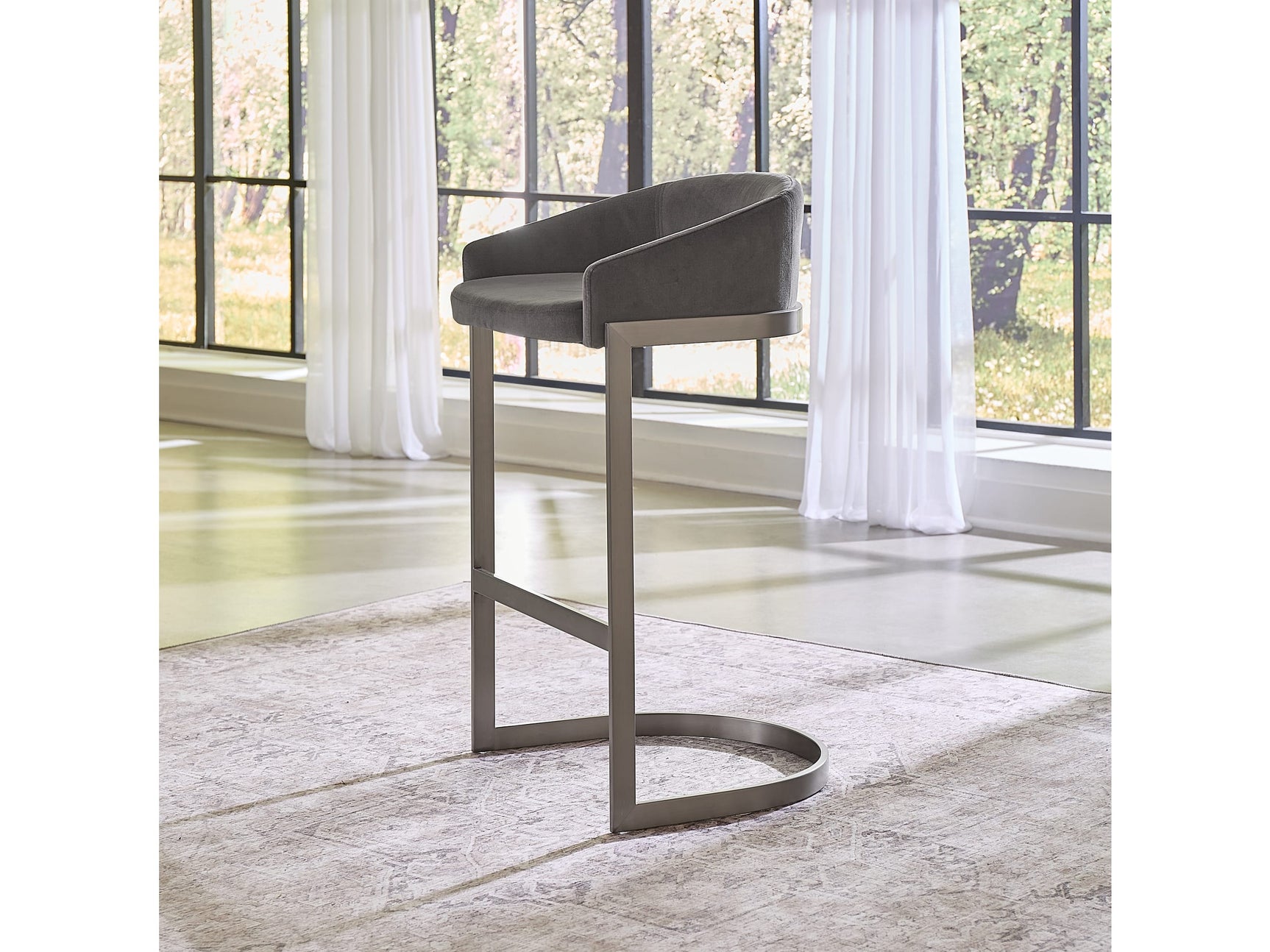 Oxford Mocha Bar Stool - Ornate Home