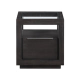 Oxford One Drawer End Table in Basalt Grey - Ornate Home
