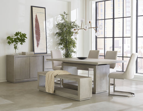 Oxford Rectangular Dining Table in Mineral - Ornate Home