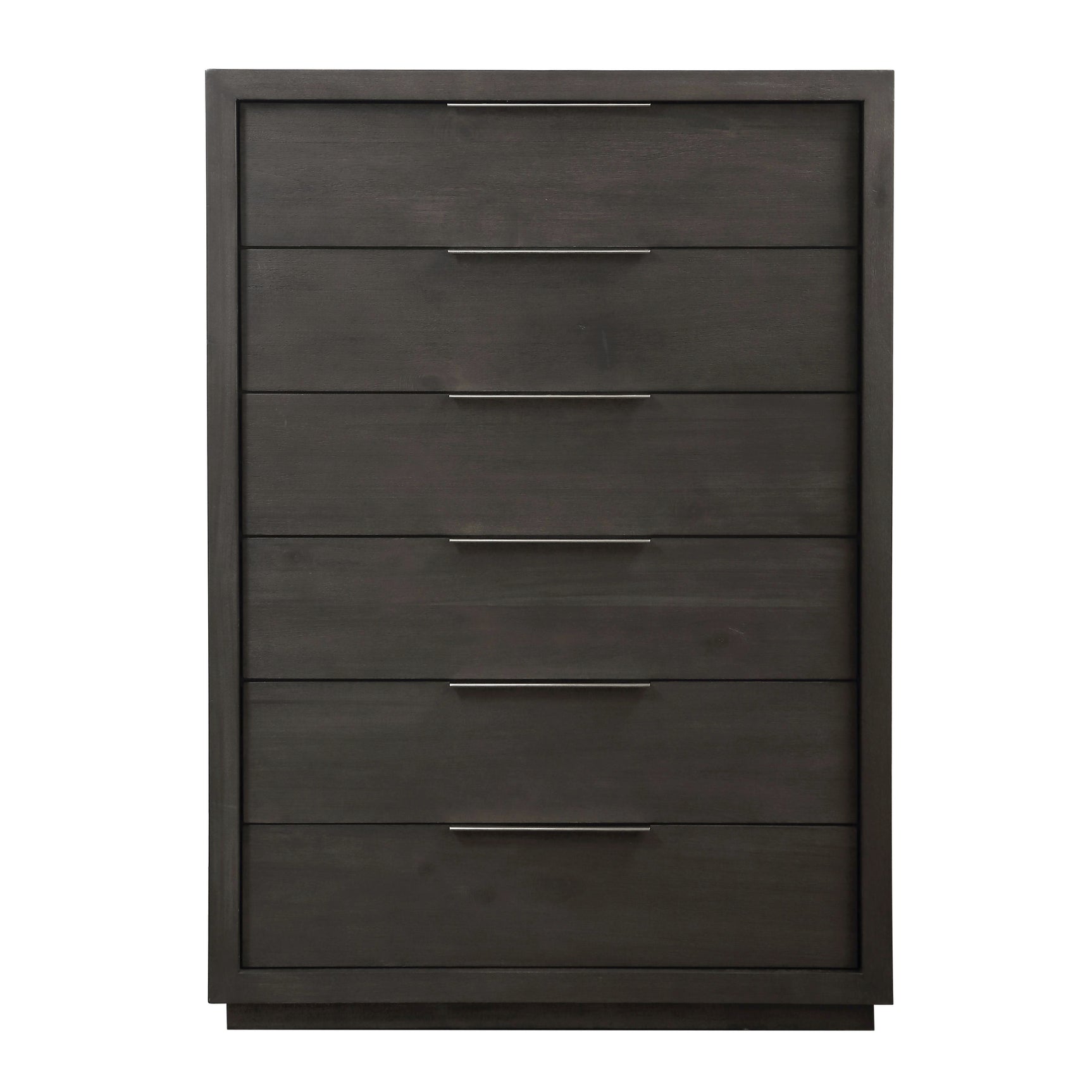 Oxford Six Drawer Chest in Basalt Grey - Ornate Home
