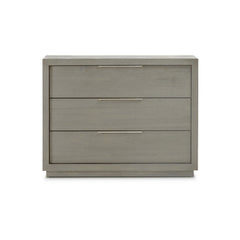 Oxford Three-Drawer Nightstand in Mineral - Ornate Home