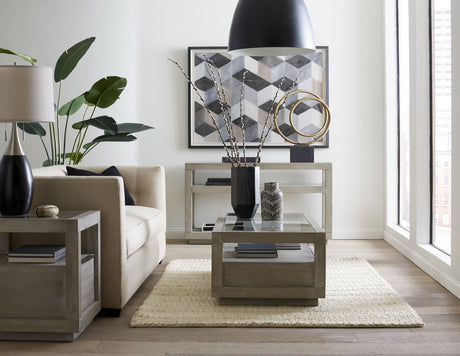Oxford Two-Drawer Coffee Table in Mineral - Ornate Home