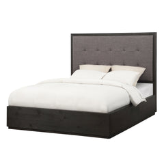 Oxford Upholstered Footboard California King Storage Bed in Dolphin - Ornate Home