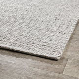 Oxnard Gray Wool Rug - Ornate Home