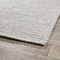 Oxnard Gray Wool Rug - Ornate Home