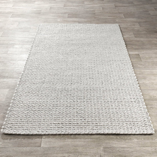 Oxnard Gray Wool Rug - Ornate Home