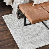 Oxnard Ivory Wool Rug - Ornate Home