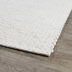Oxnard Ivory Wool Rug - Ornate Home