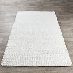 Oxnard Ivory Wool Rug - Ornate Home