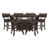 Oxton Cherry 7pc Dining Set - Ornate Home