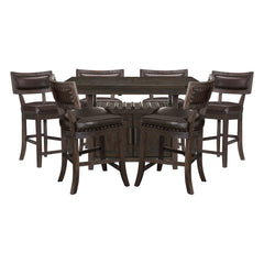 Oxton Cherry 7pc Dining Set - Ornate Home