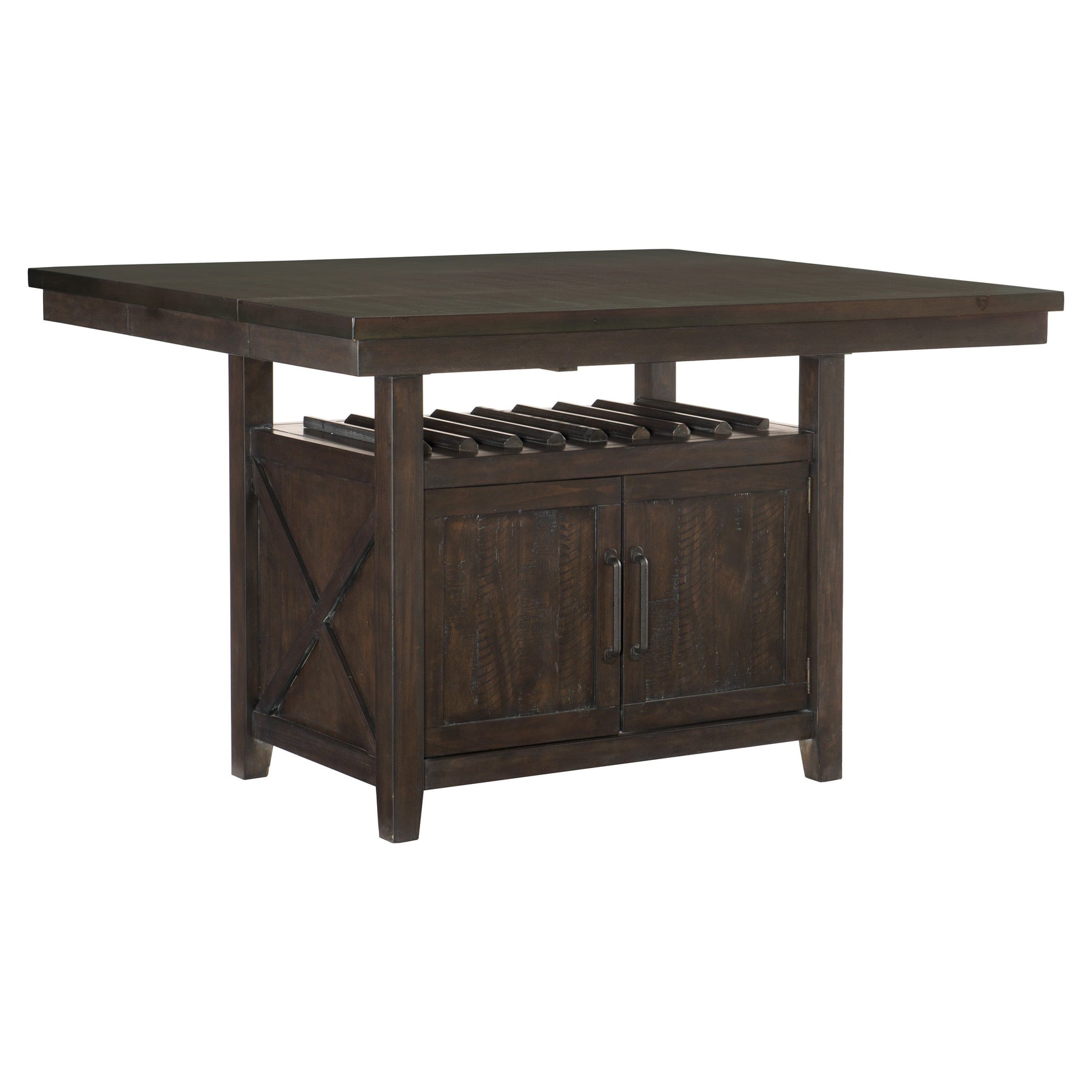 Oxton Dark Cherry Counter Height Table - Ornate Home