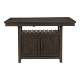 Oxton Dark Cherry Counter Height Table - Ornate Home