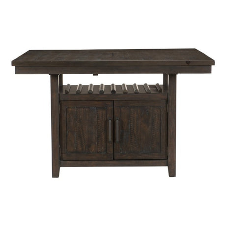 Oxton Dark Cherry Counter Height Table - Ornate Home