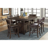 Oxton Dark Cherry Counter Height Table - Ornate Home