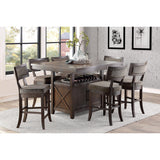 Oxton Dark Cherry Counter Height Table - Ornate Home
