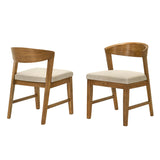Orsino Walnut 5 Pc. Dining Table Set - Ornate Home