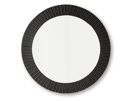 Ozias Black Accent Mirror (Online Special Price) - Ornate Home