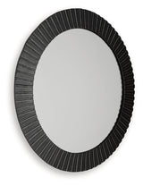Ozias Black Accent Mirror (Online Special Price) - Ornate Home