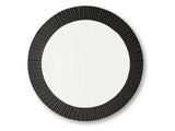 Ozias Black Accent Mirror - Ornate Home