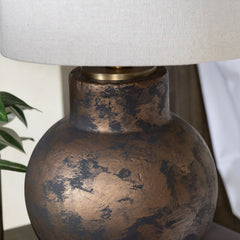 Ozzy Bronze/Black Table Lamp (Set of 2) - Ornate Home
