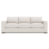 Vaughn Aged Grey - Cerused Sofa Without Pillows