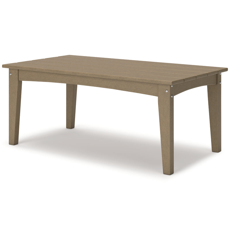 Hyland wave Driftwood Outdoor Coffee Table - Ornate Home