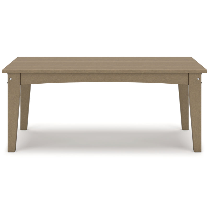 Hyland wave Driftwood Outdoor Coffee Table - Ornate Home