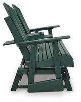 Hyland Green Outdoor Loveseat Glider