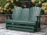 Hyland Green Outdoor Loveseat Glider
