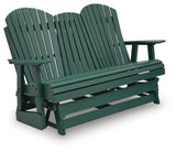 Hyland Green Outdoor Loveseat Glider