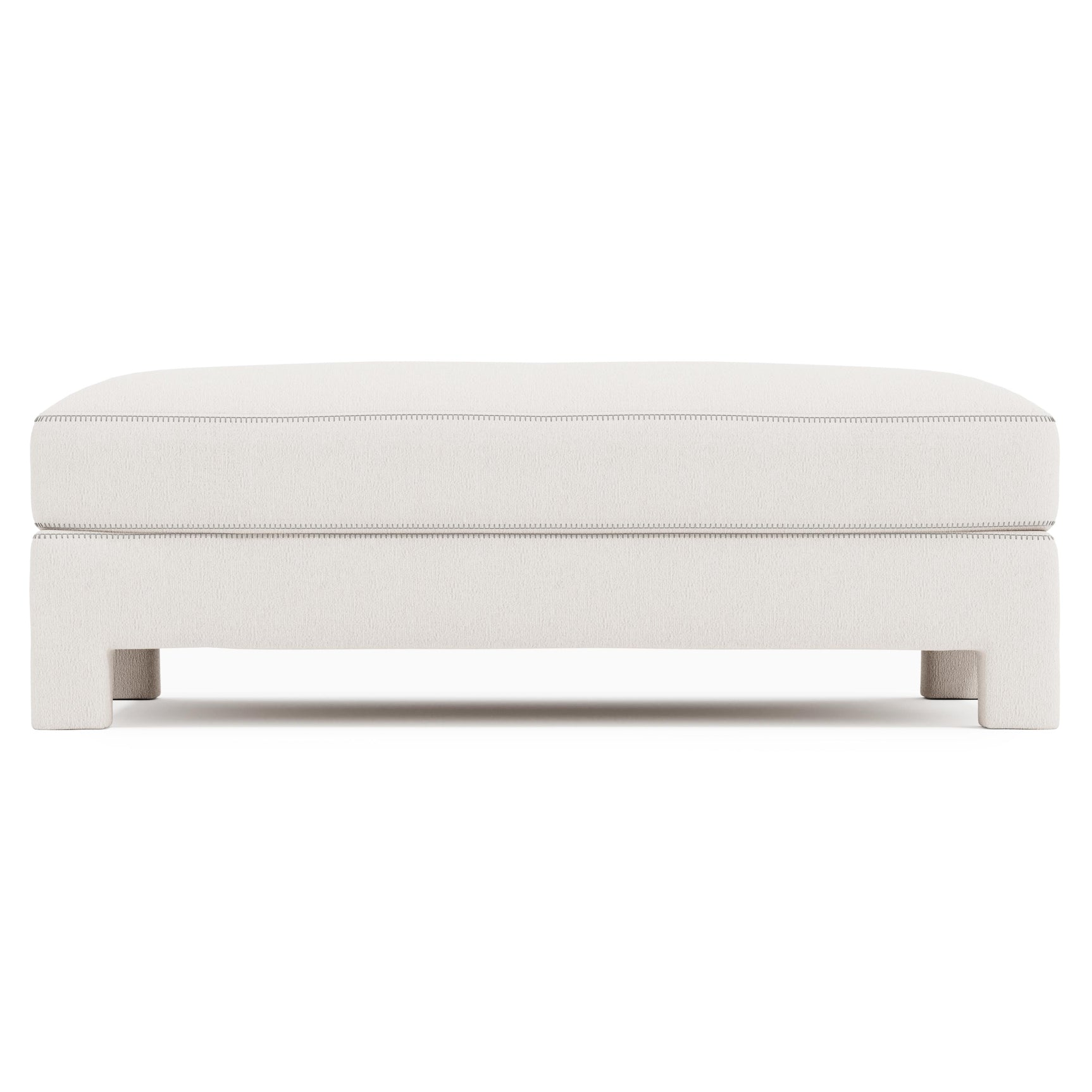 Mily Ivory Cocktail Ottoman
