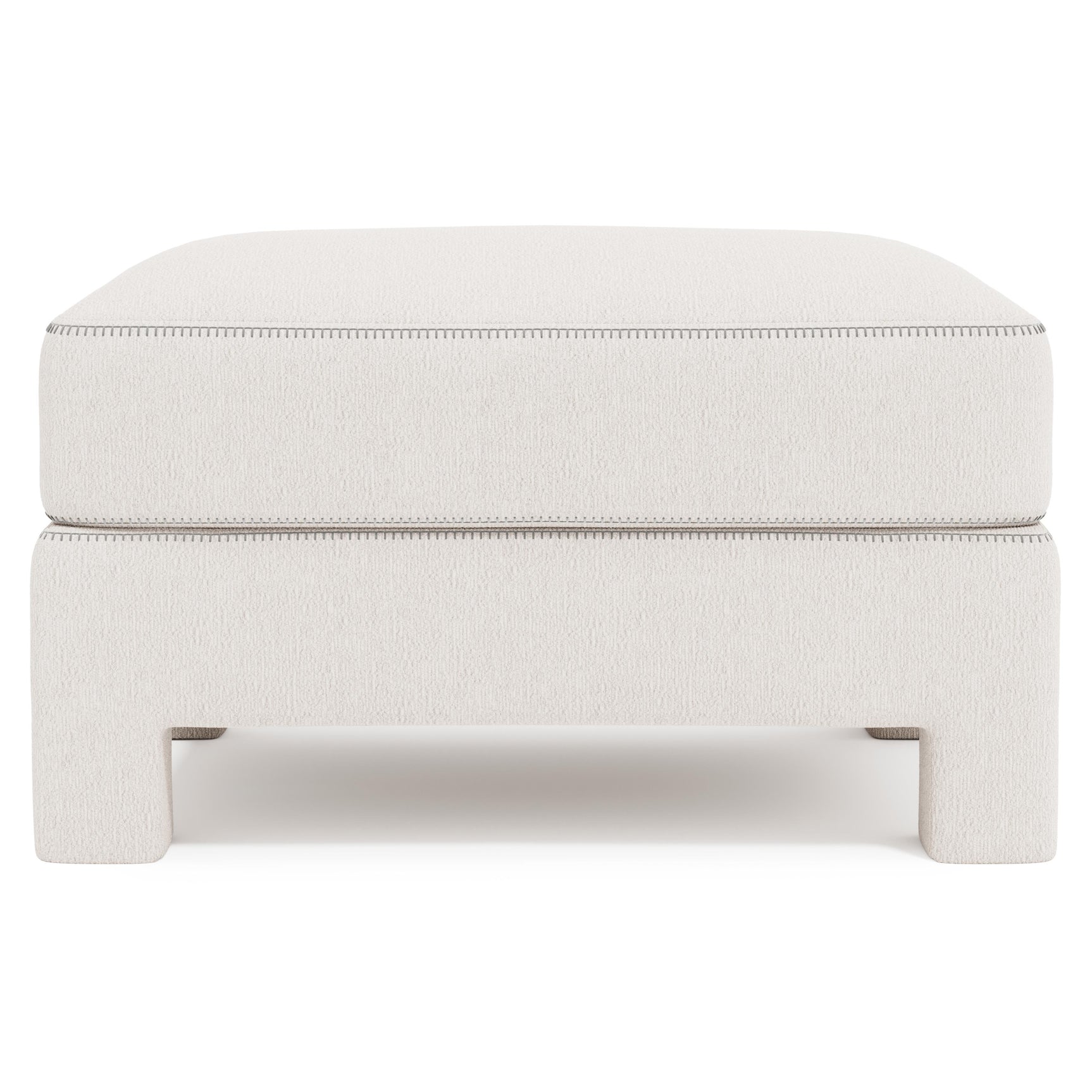 Mily Ivory Bumper Ottoman