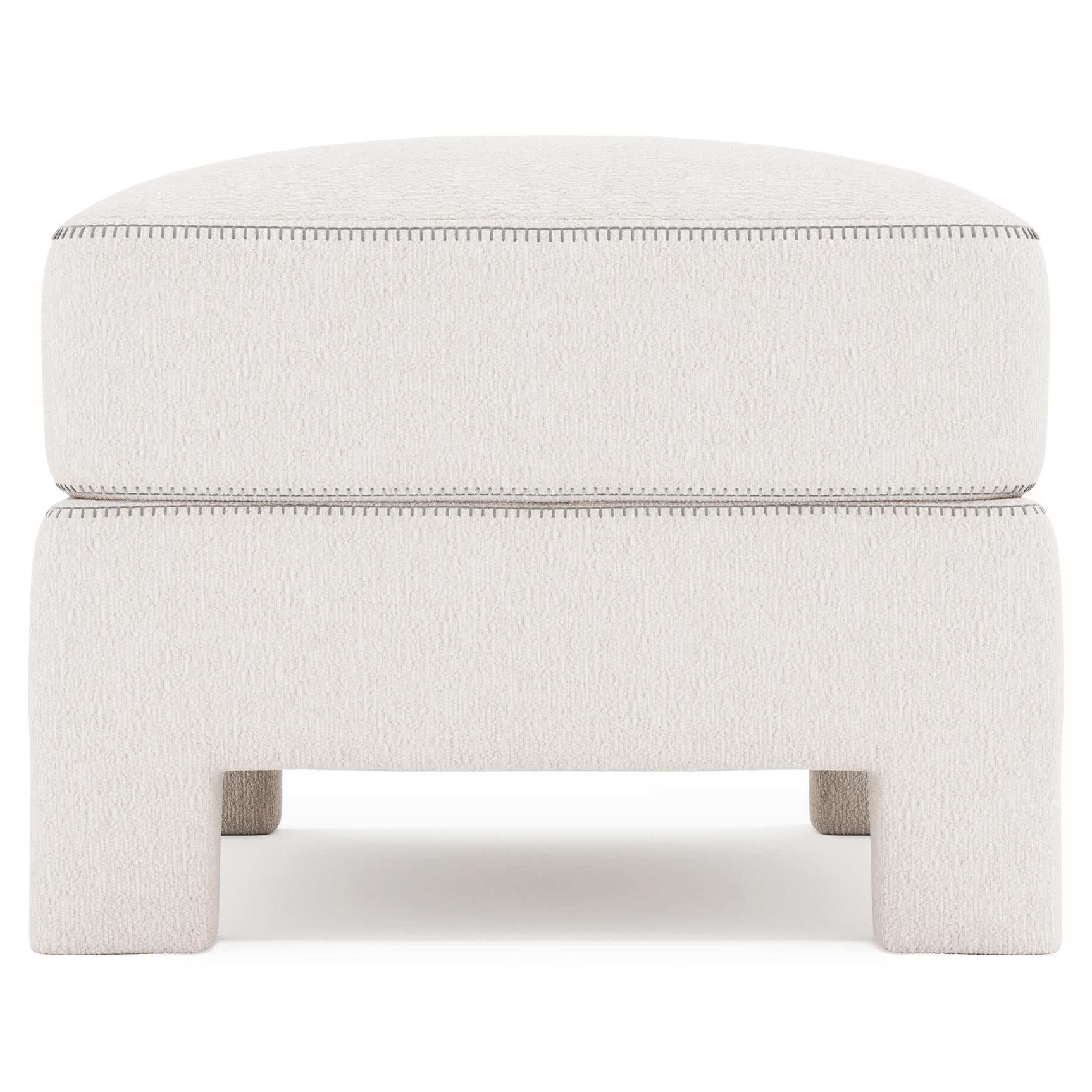 Mily Ivory Bumper Ottoman