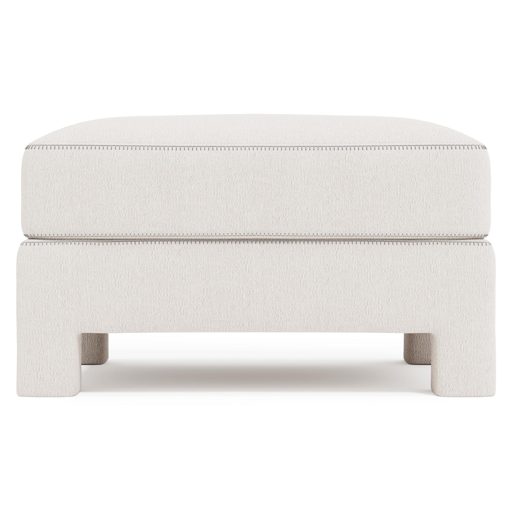 Mily Ivory Bumper Ottoman