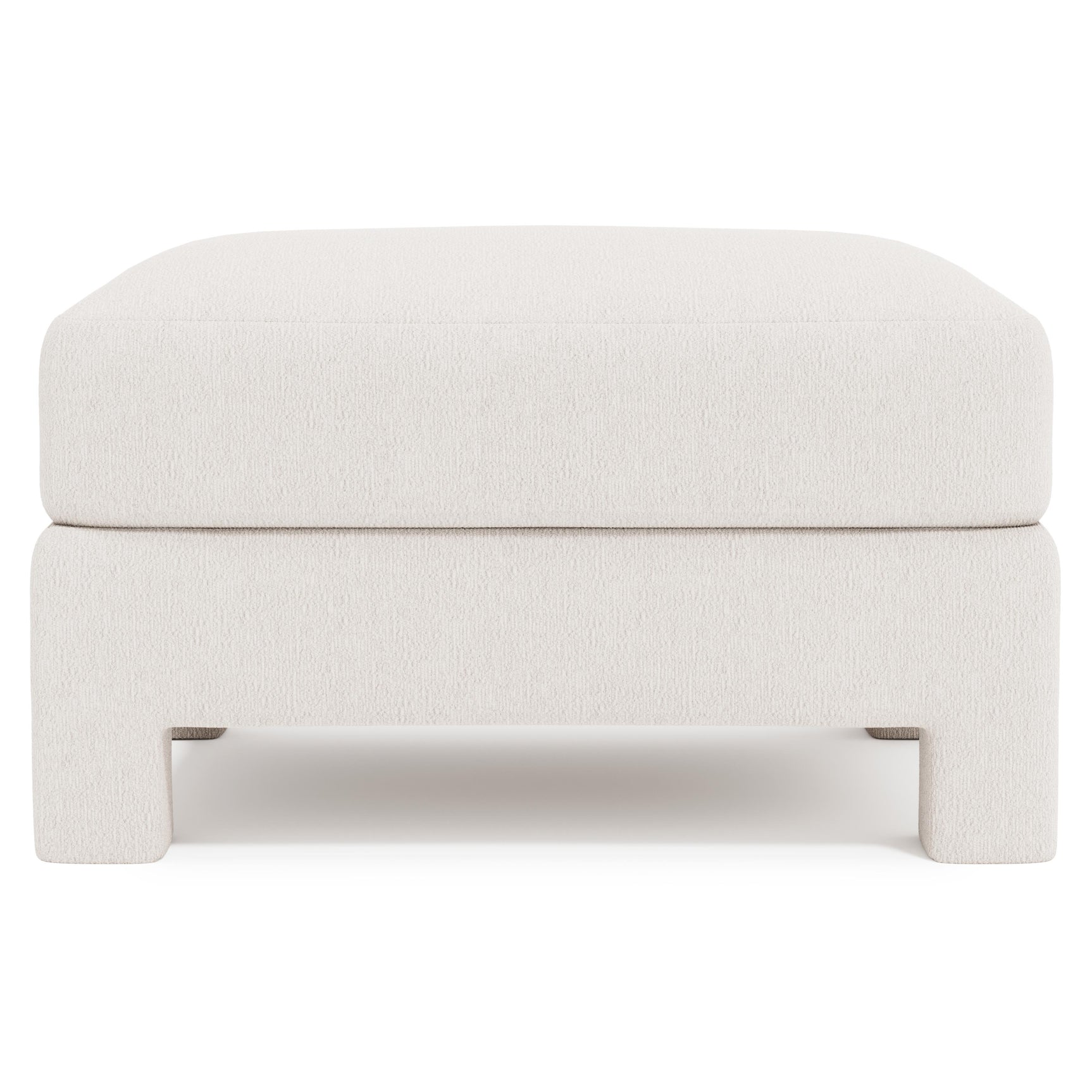 Mily Ivory Bumper Ottoman