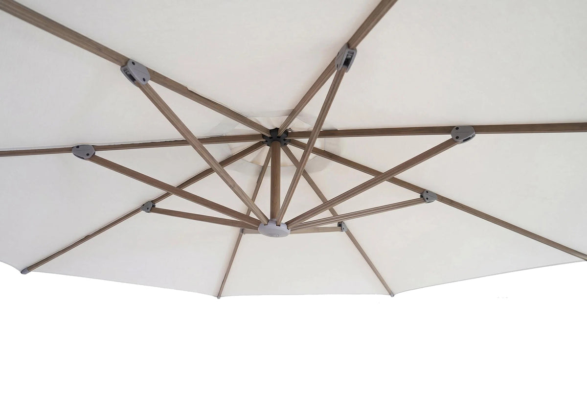 Spring Palms 11' Side Wind Umbrella with Base