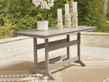 Sandy Dune Medium Brown Outdoor Counter Height Dining Table