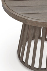 Sunset Lake Beige Outdoor Chairs with Cushions/Table (Set of 3)