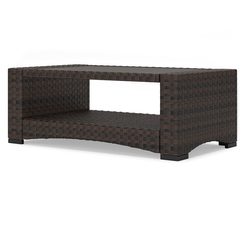 Windglow Brown Outdoor Coffee Table - Ornate Home