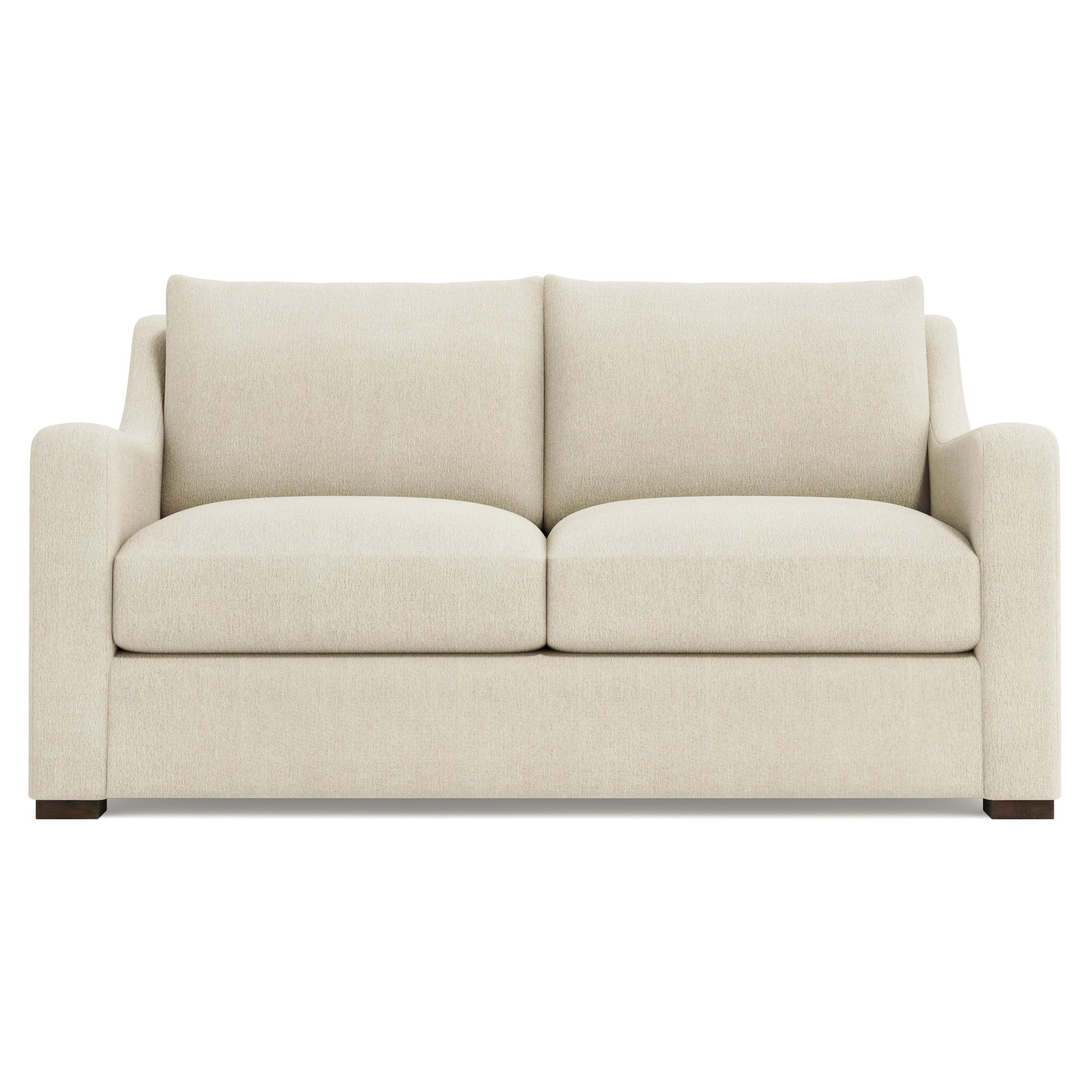 Ventura Java - Cerused Loveseat Without Pillows