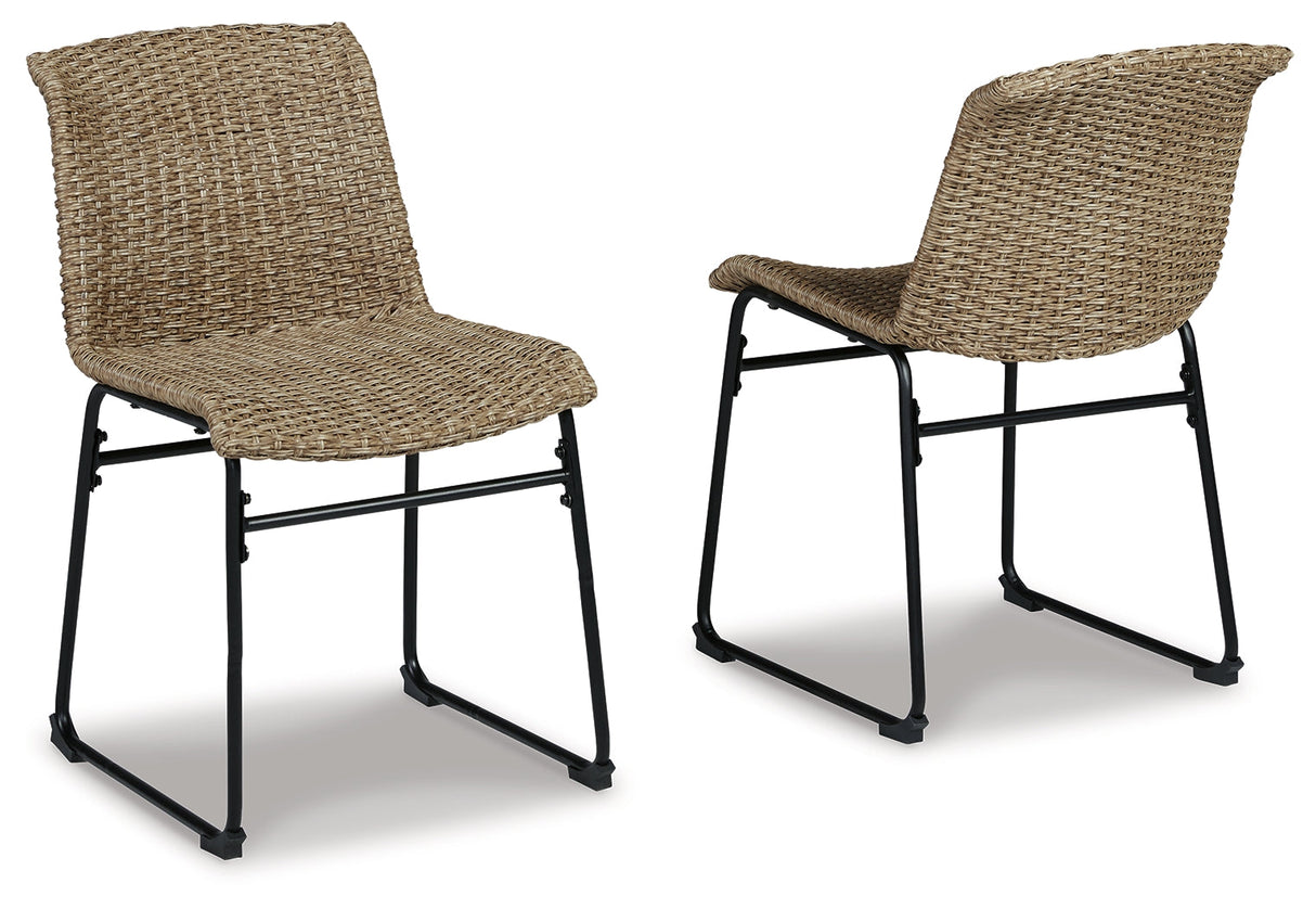 Amaris Outdoor Dining Chair (Set of 2) - Ornate Home