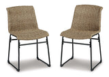 Amaris Outdoor Dining Chair (Set of 2) - Ornate Home