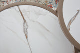 Big Creek Beige Outdoor Love/Chairs/Tables Set (Set of 5)