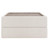 Vista Gray Ottoman