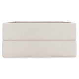 Vista Gray Ottoman