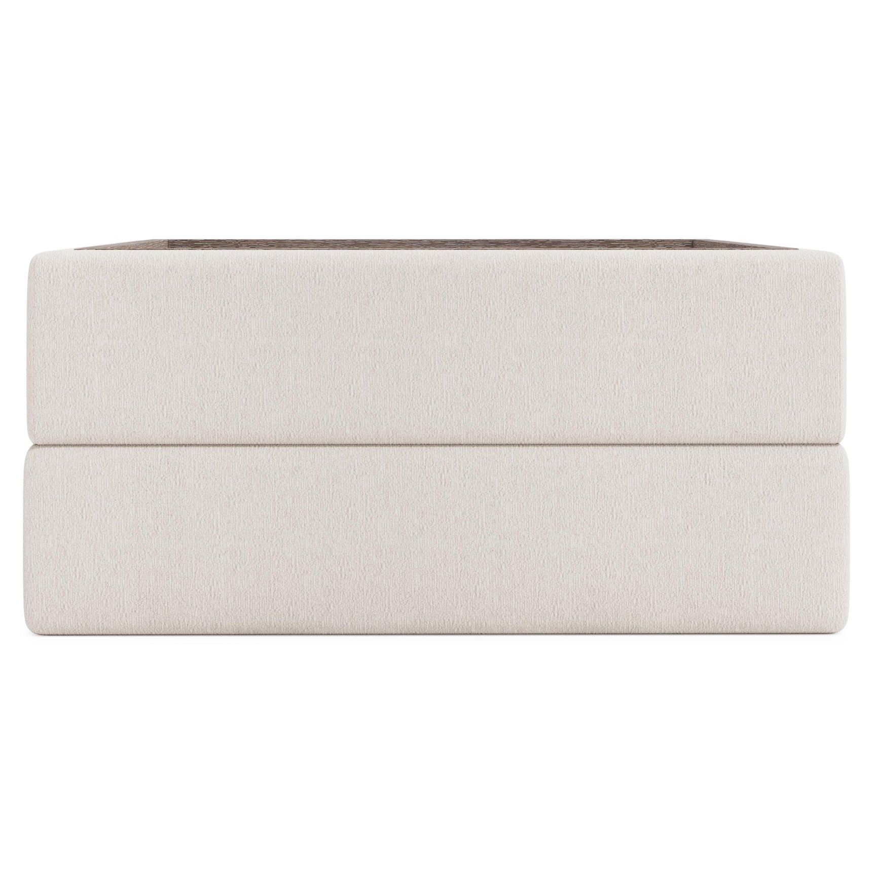 Vista Gray Ottoman