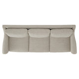Keirnan Ivory Sofa Without Pillows