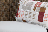 Cardiff Beach Beige Outdoor Loveseat/2 Swivel Chairs (Set of 3)