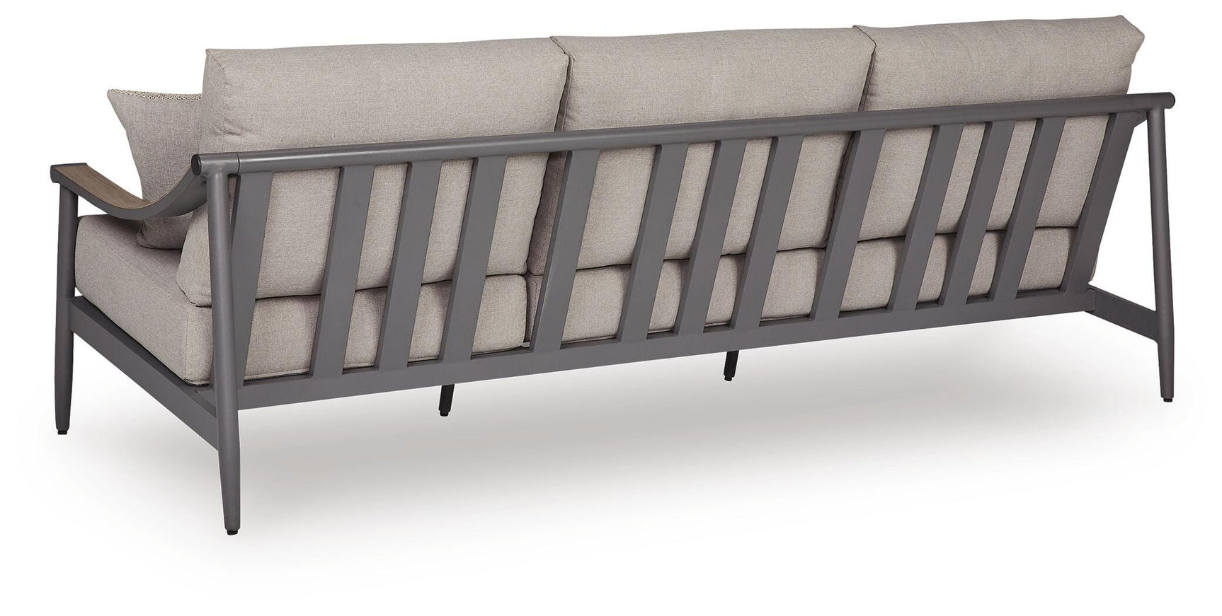 North Island Gray Outdoor Sofa with Cushion